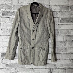 A/X Men's Gray Casual Lightweight Blazer Sportcoat
